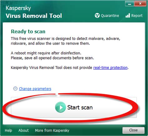 Free Virus Removal Tool .